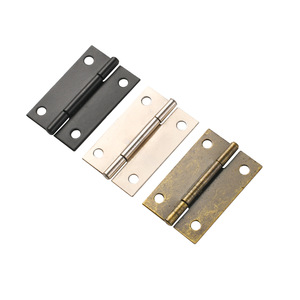 Jingmao H-Type Hinge 38x24mm Tin Iron Flat Hinge For Gift Craft <b>Box</b> Hardware - Product Image 5