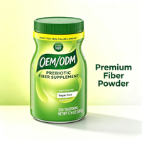 Poudre de fibres prébiotiques 100 % naturelle OEM/ODM, sans saveur, à base de plantes, pour le soin digestif