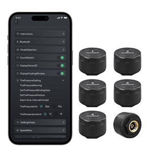 APP per cellulare per moto e auto, monitoraggio pressione pneumatici Bluetooth TPMS per veicoli a 2, 4 e 6 ruote - Product Image 5