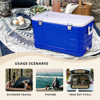 Glacière isotherme personnalisée pour bière 52l, glacière d'été