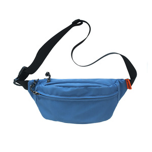 Street Wear Bum <b>Bag</b> Solid Color Nylon Waist <b>Bag</b> Fanny Pack Custom logo Hip Hop Design Wear-resistant Backpack Sling <b>Bags</b> - Product Image 1