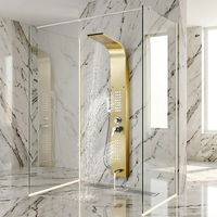 Système de douche intelligent intégré de haute qualité, ensemble de douche thermostatique pour salle de bain, robinets monocommande au design moderne pour appartement