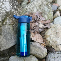 Nouvelle conception d'usine : Filtre à eau portable pour l'extérieur, augmente le pH, pour le voyage, le camping, la randonnée, la survie
