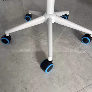 Caster Wheels Soft Rubber Blue Wear Resistant Floor Protection For Office Chair Suitcase Accessories - Product Image 1