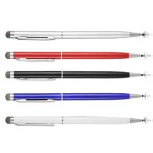 Penna Touch stilo universale 2 In 1 per penne per Tablet con disegno a penna stilo per Tablet con schermo capacitivo per telefono Iphone