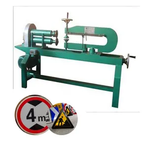 Aluminum plate road sign cutting machine Stainless steel plate special-shaped cutting machine Metal dome forming machinery