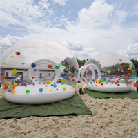 Nouvelle tente gonflable à bulles Leap, tente de démonstration, 6 m, fête, centre de divertissement, activité en plein air, événement