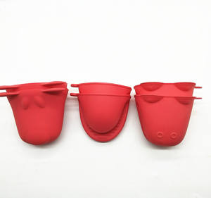 حار بيع أدوات مطبخ فرن صغير قفازات سيليكون مقاومة للحرارة الطبخ قرصة قفازات بوثولدير المطبخ الطبخ و الخبز - Product Image 1