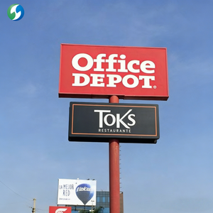 Letreros Grandes de Estilo Europeo y Americano, Letreros de Alta Calidad Resistentes al Agua para Exteriores, Letrero Tipo Pilar para Publicidad - Product Image 3