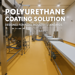 Revêtement de sol en polyuréthane certifié HACCP CNMI pour les usines de transformation alimentaire, coulage PU de qualité alimentaire 4 mm auto-nivelant - Product Image 5