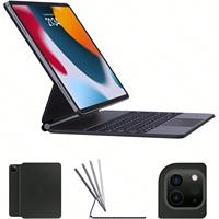 Pour Apple Mac IPAD Pro air Potabel clavier sans fil feuille de protection améliorée, sans ipad
