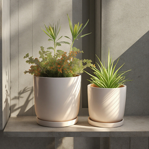 Ceramic Garden Planter <strong>Flower</strong> <strong>Pot</strong> for Indoor/Outdoor Plants Stylish Home Decor - Product Image 4
