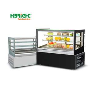 Vitrina Refrigerada para Helados de Doble Temperatura para Supermercado, con Iluminación LED, Refrigeración por Aire, Exhibición Interna, Refrigerador para Pasteles, Tipo Clima Frío - Product Image 6