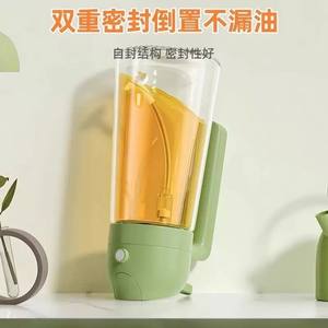 Botella de aceite para el hogar con apertura y cierre automático para verter aceite de cocina. Un elemento esencial de cocina que evita la aparición de aceite. - Product Image 5