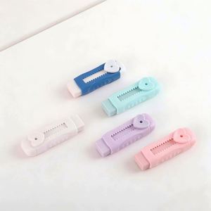 Gommes à effacer simples en forme de cœur pour enfants, fournitures de correction d'écriture mignonnes, adaptées à l'école et aux bureaux d'entreprise - Product Image 3