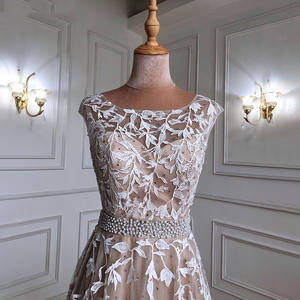 女性のためのディナードレスロングボールガウンガールズ卒業ドレス祝福されたドレス - Product Image 4