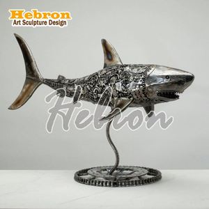 Modelo de Velero Metálico Nórdico, Decoraciones Creativas para Escritorio, Decoración del Hogar, Escultura de Metal de <span class=keywords><strong>Batman</strong></span> - Product Image 4