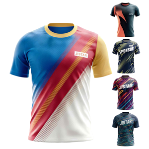 เสื้อฟุตบอลแบบมีช่องระบายอากาศ ขนาดพลัสไซส์ สำหรับทีมฟุตบอล คลับ  พร้อมชื่อและหมายเลข  เสื้อซ้อมกีฬา เสื้อยืดสำหรับแฟนบอล - Product Image 1