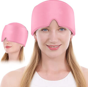 2024 topi kompresi panas dingin menenangkan dapat dipakai ulang terlaris untuk sakit kepala demam migren, edema mata, neurgia. - Product Image 1