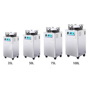 Autoclave de Alta Presión Tipo Tornillo de 35L, 50L, 75L, 100L, Control Digital, Esterilizador de Laboratorio de Acero Inoxidable, Esterilizador a Vapor - Product Image 1