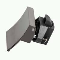Poignée d'armoire de camping-car carrée sans clé Poignée à boucle en alliage de zinc Serrure de porte d'armoire de camping-car pour bateau Yacht RV