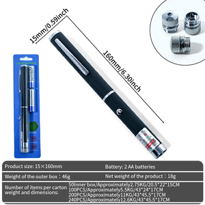 Điều hành bút-phong cách con trỏ laser màu xanh lá cây | 532nm cao-rõ ràng chùm với ánh sáng sao hệ thống chiếu - Product Image 4