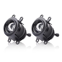 Haute qualité 2 pouces Mini Laser Bi projecteur LED phare 41W 12V Super lumineux voiture antibrouillard feux de conduite 3 couleurs nouveau