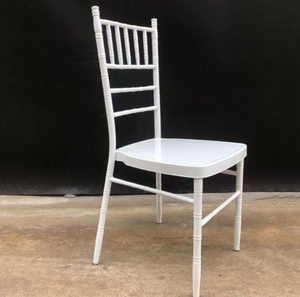 เก้าอี้พลาสติกสีขาวแบบโมโนบล็อกราคาถูกสำหรับขายส่ง เหมาะสำหรับงานแต่งงาน โรงแรม งานอีเว้นท์ ห้องสีทอง สวนกลางแจ้ง - Product Image 2