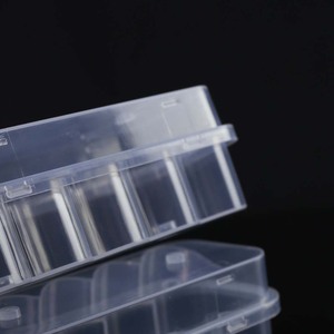 Caja para viales de 3ml/5ml/7ml/10ml/20ml, caja de plástico transparente PP para polvo liofilizado/vacunas para mascotas con tapa, venta al por mayor - Product Image 3