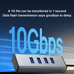 Station d'accueil Justlink <span class=keywords><strong>4</strong></span> en 2 multi-fonction 3.2 HUB Hub prend en charge la Transmission de données de vitesse pour accessoires informatiques ordinateur portable PC - Product Image 2