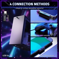 Casque de jeu ultra-léger ATTACK SHARK L80pro Tri-mode Filaire/Sans fil pour PC/PS4/PS5/Switch/Xbox
