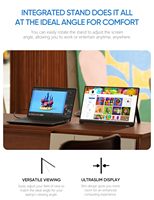 Arzopa A1M 1080P 72% NTSC Dual Triple IPS 17.3 inci Monitor portabel Laptop layar Extender PC ponsel pintar