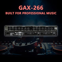 Système de son croisé numérique 266xl de haute qualité Égaliseur professionnel audio pour équipement de sonorisation de scène professionnel