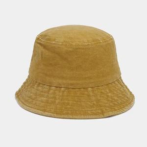 หมวกทรงถังผ้ายีนส์หมวกปีกกว้างหมวกทรงถังแบบเรียบกลางแจ้งโลโก้ออกแบบได้ตามต้องการ - Product Image 3