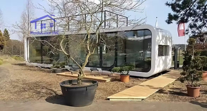 Personnalisable 40ft Luxe Préfabriqué Minuscule Espace Capsule Maison 700 Mobile Apple Cabine Hôtels en Acier Préfabriqué Maisons Préfabriquées - Product Image 2