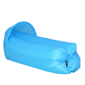 Canapé-<span class=keywords><strong>lit</strong></span> <span class=keywords><strong>gonflable</strong></span> paresseux en tissu Oxford, portable et pliable pour l'extérieur, camping, sac de couchage, auvent, bateau - Product Image 4