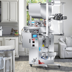 Machine d'emballage automatique électrique pour sachets de pâte, avec revêtement plastique, remplissage et laminage, pour produits alimentaires et boissons - Product Image 1