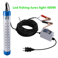 Lampes de pêche pour calamar 200W 300W LED IP68 pour la pêche au saumon en aquaculture, la capture de saumon et la pêche au gros poisson en eau profonde 600 Watt