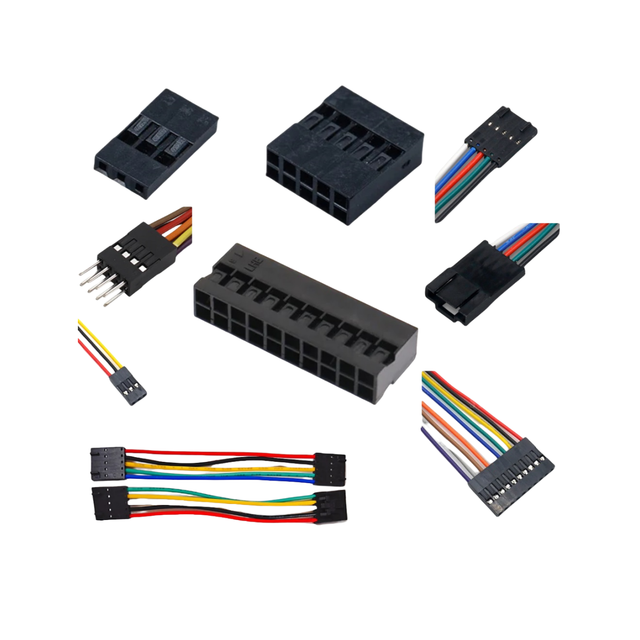 Single Double 2x2/3/4/5/6/7/8/9/10 Pin Male Female 2.54MM Dupont Jumper Cable Wire for PCB 20 30 40 50 6070cm