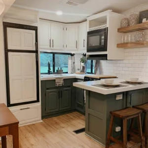 Custom Modern Campervan Storage Cupboards Furniture Plywood Unit Modular Multi Function Rv Camper Kit Kitchen Cabinets China 3D - Product Image 5