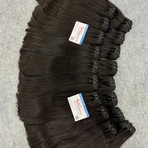 Extensiones de Cabello Virgen Vietnamita 100% Natural de Alta Calidad, Doble Trama, Estilo Liso Extremo, Paquete de Alta Calidad - Product Image 4