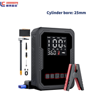 2400A Truck & Car Jump Starter with Air Compressor Portable Battery Booster Air Pump & Tire Inflator-Spark Proof