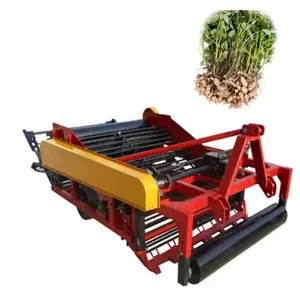 Machine de récolte à quatre roues, sans contact, pour pommes de terre douce, araignée, carotte et ail, oignon, nouette, cassava et radish