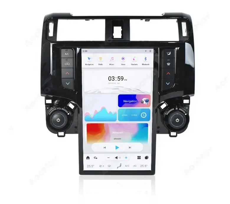 Android 13 13,6'' Auto Radio Stereo IPS Bildschirm Carplay GPS Navigation WLAN FM RDS 36 EQ Spiegellink für 2009-2019 Toyota 4 Runner