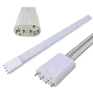 6w 18w 20w energie sparende Ausrüstung 2 g11 LED-Röhre 360 Grad Helligkeit 4-poliger Stecker PL-Lampe ersetzen 24W 36w 60w CFL-Lampe