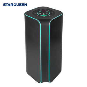 STARQUEEN Altavoz Bluetooth de Última Generación, Altavoz Portátil TWS Recargable, Altavoz para Fiestas al Aire Libre con Luz RGB Lineal - Product Image 1