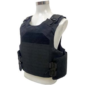 เสื้อเกราะกันกระสุนน้ำหนักเบา 1000D สีดำ แบบปลดเร็ว พร้อมแผ่นกันกระสุนเสริมน้ำหนักสำหรับการรบ - Product Image 4