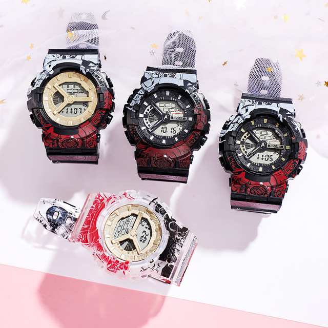 Wholesale Cheap Student Girls Kids Wrist Casual Watches Electronic Women Men Luxury Fashion Sports Led Digital Watch