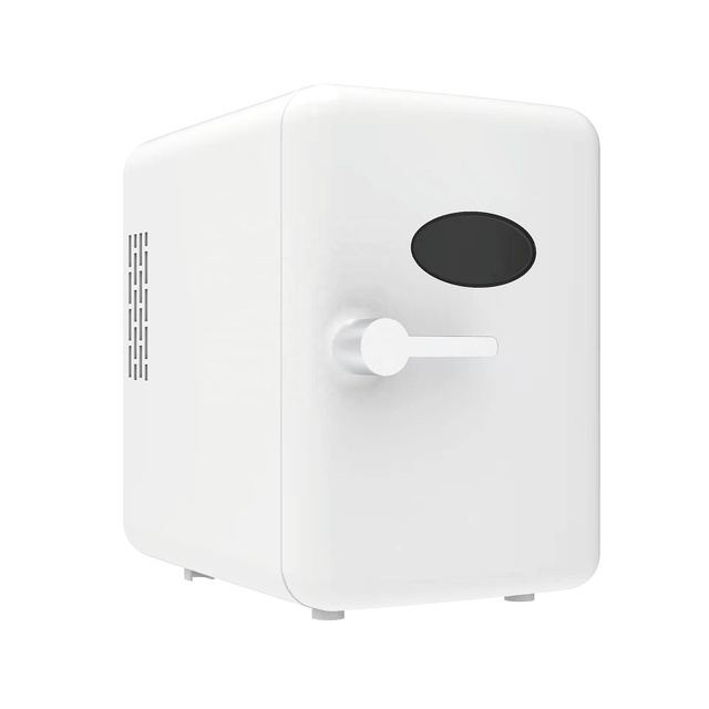 4L Mini Car Fridge Travel Refrigerator Portable 12V AC/DC Powered Cool Heat Cooler and Warmer Box Home Office Car Freezer