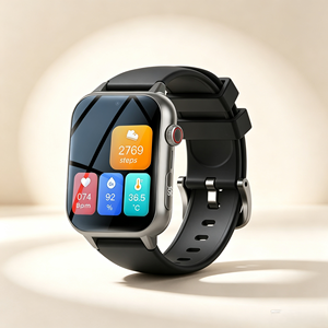 Montre connectée GPS <span class=keywords><strong>A80</strong></span> avec fonction d'appel, enregistrement des données de santé, alerte d'urgence SOS, étanche IP67 - Product Image 1
